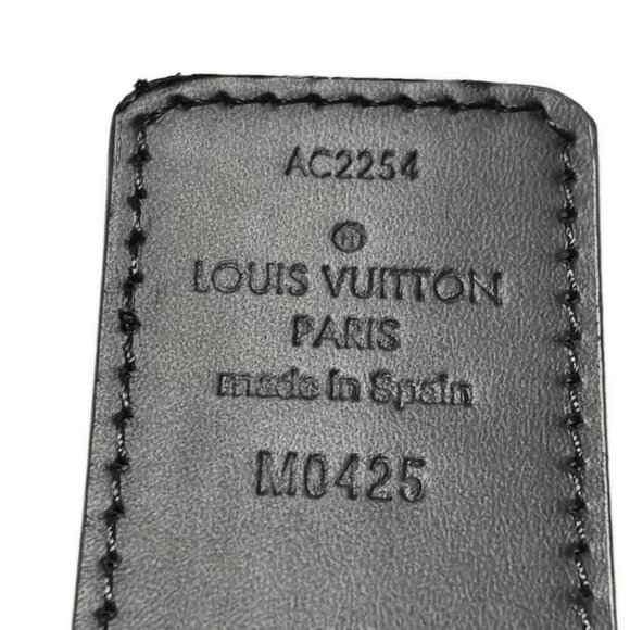 LOUIS VUITTON Belt LV Aerogram 35MM Black - Belt 546-081125 - Picture 4 of 4